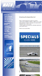 Mobile Screenshot of mach1racingschools.com